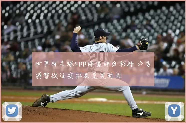 世界杯足球app停售部分彩种 公告调整投注安排及兑奖时间