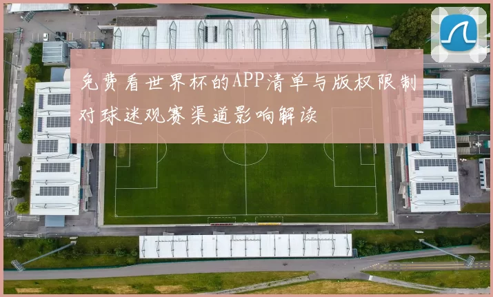 免费看世界杯的APP清单与版权限制对球迷观赛渠道影响解读